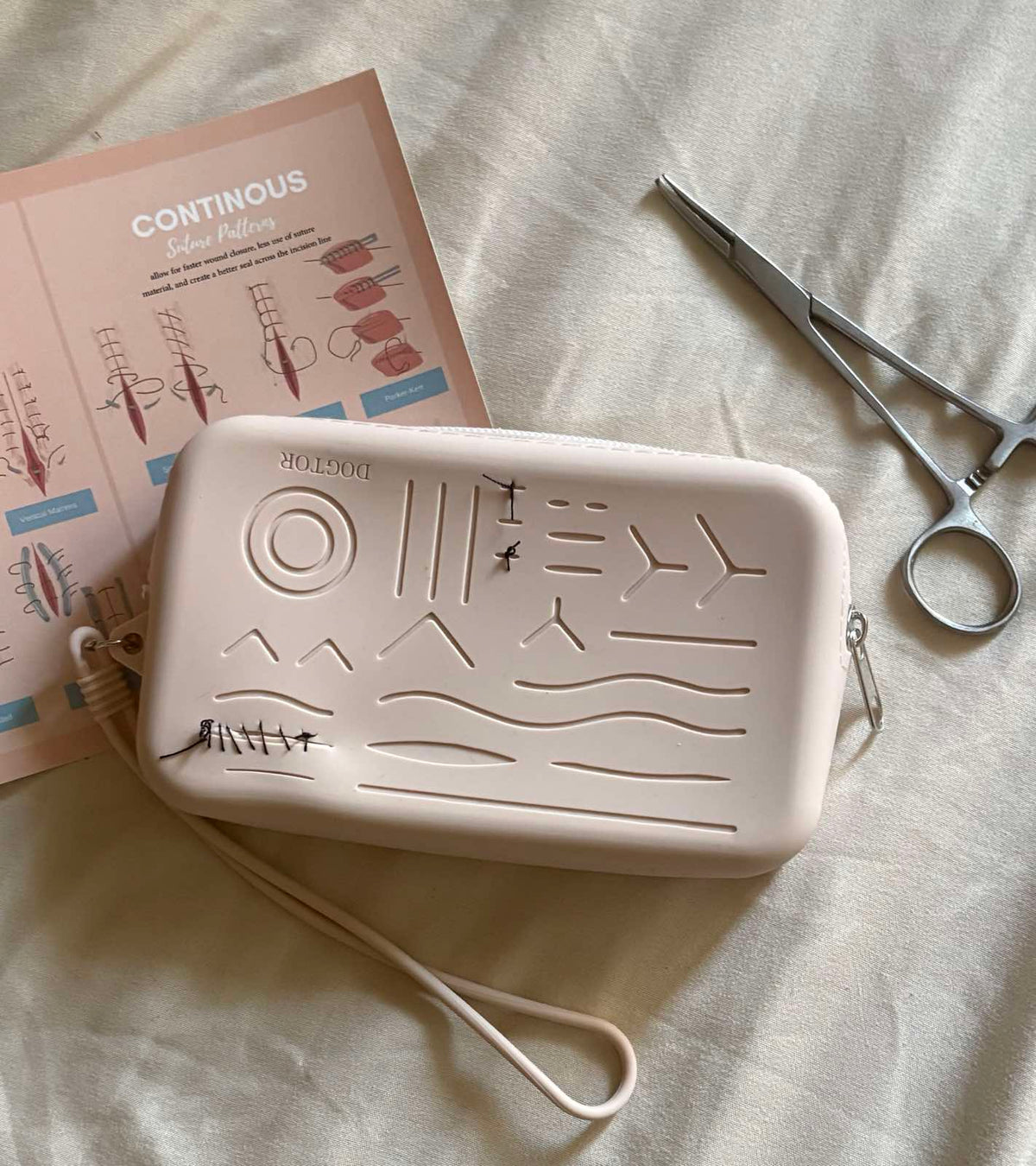 SUTURE PRACTICE PAD POUCH