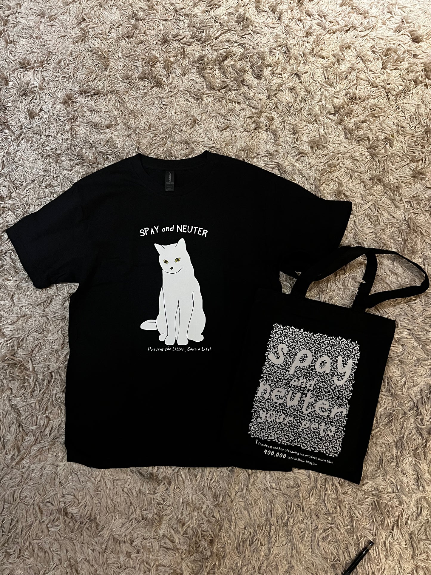 Spay & Neuter Tote Bag & Shirt – Shop for a Cause (preorder)