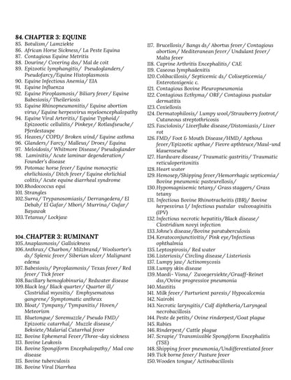 Vet Notes: Farm Animal Disease