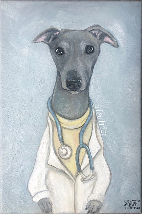 Custom pet portrait