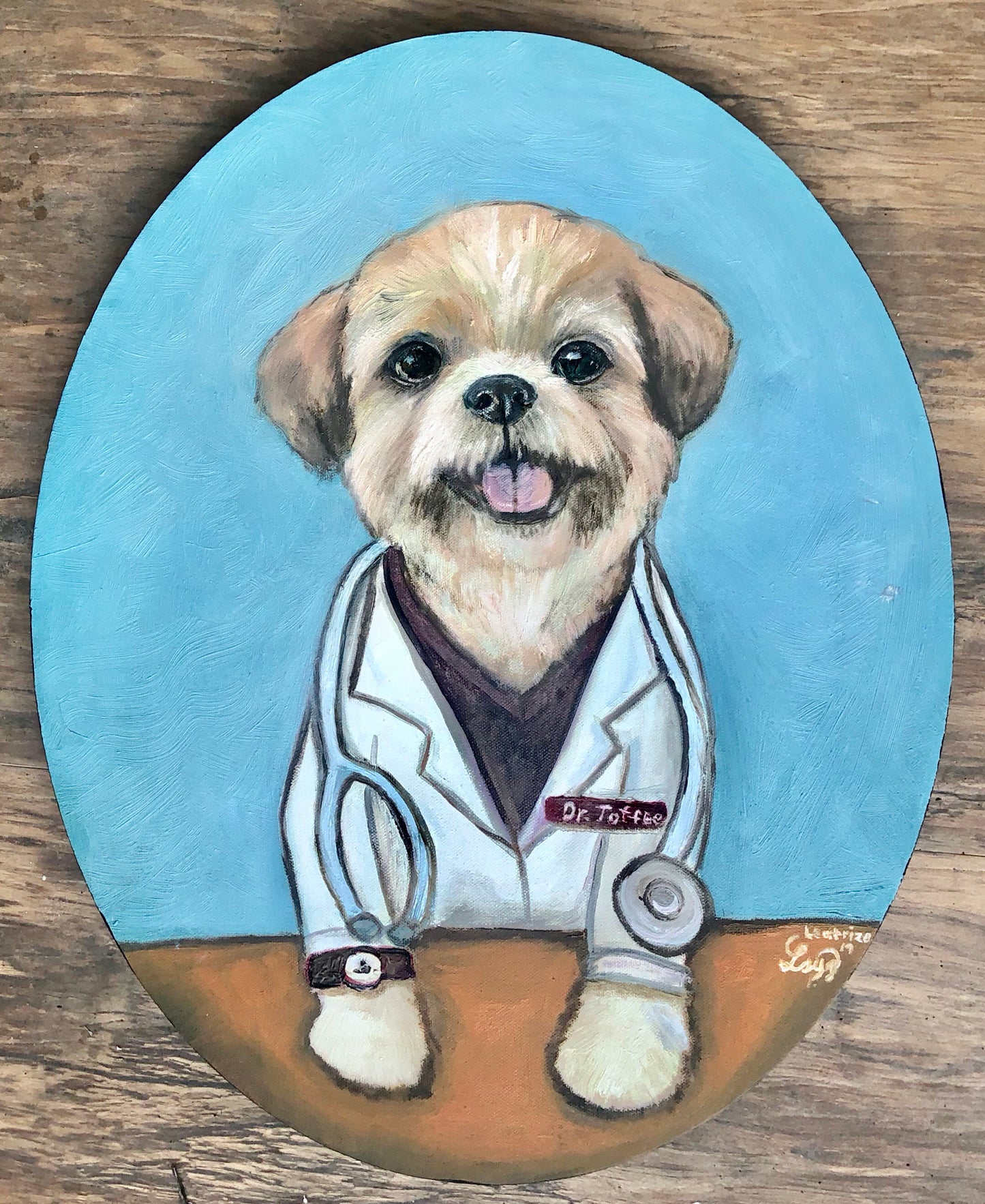 Custom pet portrait
