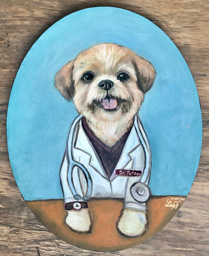 Custom pet portrait