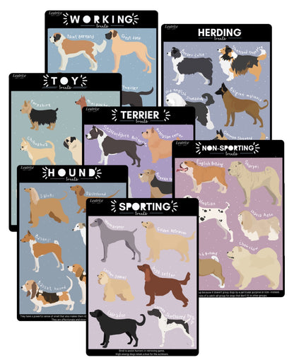 Dog breeds sticker