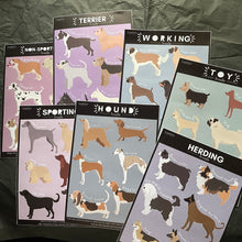 Load image into Gallery viewer, Dog breeds sticker