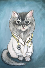 Load image into Gallery viewer, Custom pet portrait