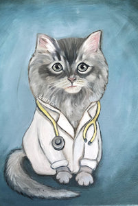 Custom pet portrait