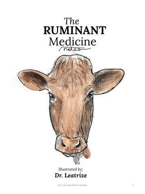 Veterinary Medicine: Ruminant ( cattle, sheep, goat)